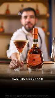 🇪🇸 Hay mezclas que parecen RARAS hasta que las pruebas. Carlos I, café bien cargado, vainilla y un toque de chocolate 🍸☕️

El Espresso Carlos es sedoso, intenso y con un matiz de sabor SINGULAR. De esos que no se explican, pero atrapan.

🇬🇧 There are blends that might seem ODD, until you try them. Carlos I, strong coffee, vanilla and a hint of chocolate 🍸☕️

Carlos Espresso is silky, intense with a SINGULAR flavour. One of those things that can’t be explained, but is very moreish.

#EspressoMartini #BrandyCocktails #BrandyCarlosI #CarlosI