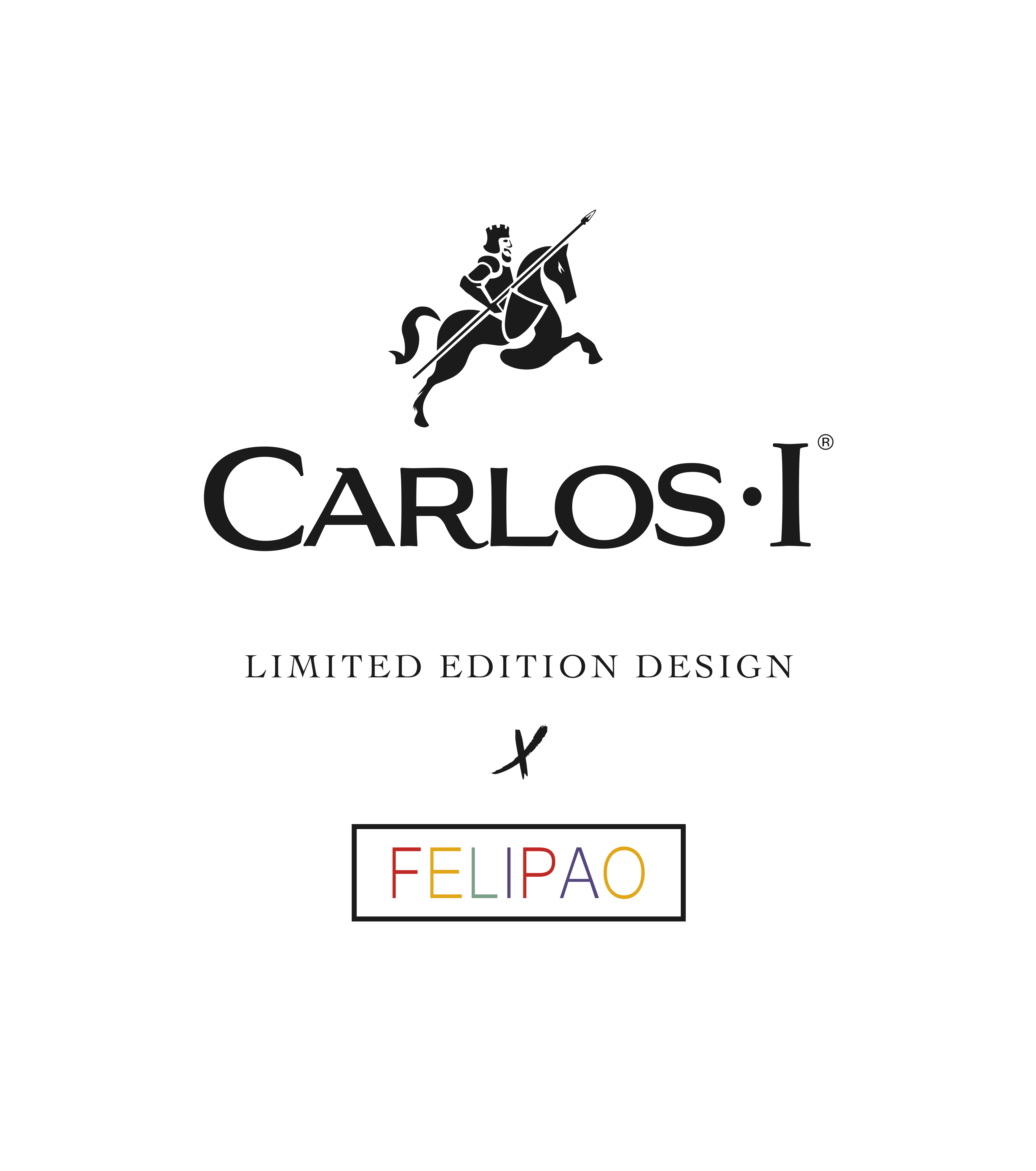 Logotipo Carlos I Limited edition X Felipao